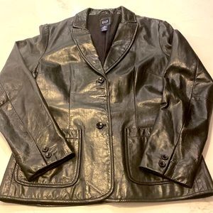 Gap Womens Leather Jacket
